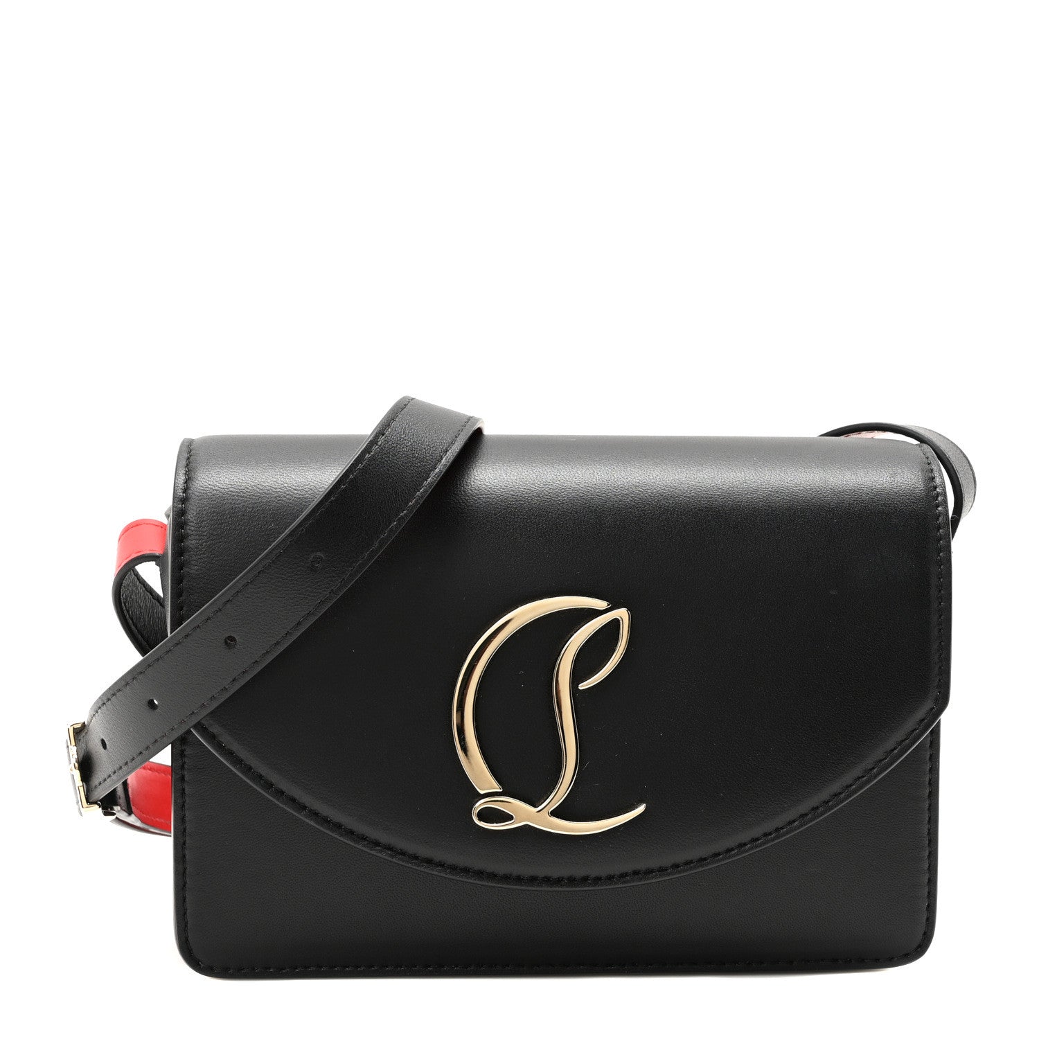 Christian Louboutin Nappa Loubi54 Crossbody Bag Black 1 of 9