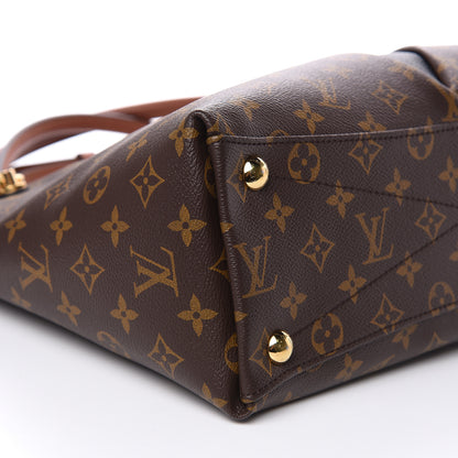 Louis Vuitton Monogram V Tote MM Black 7 of 9