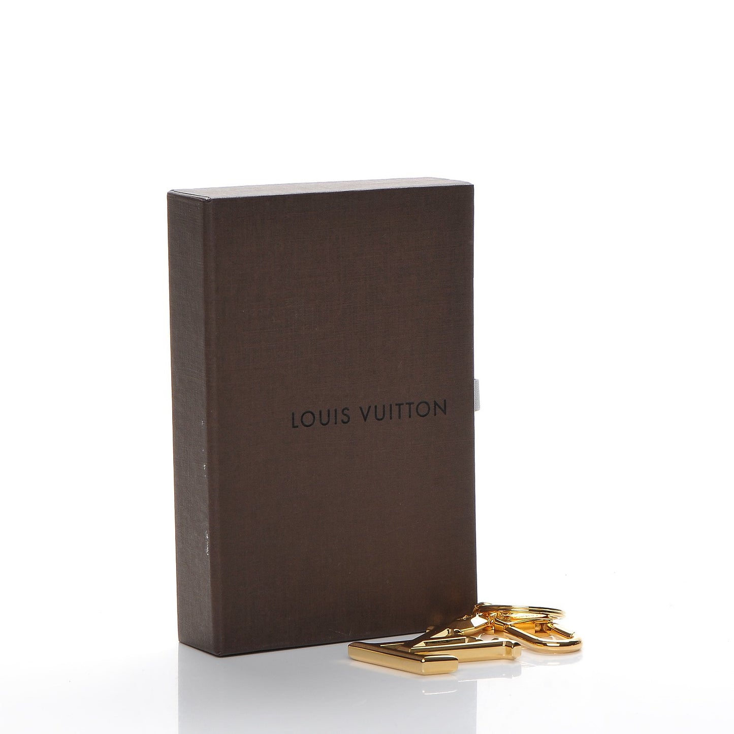 LV Facettes Bag Charm Key Holder Gold
