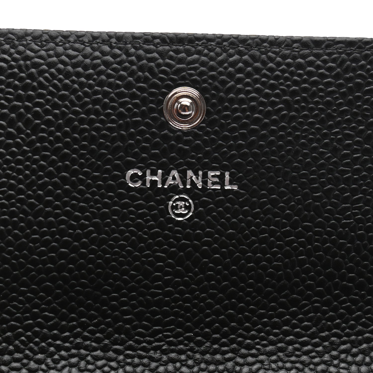 Chanel Caviar Quilted Large Flap Wallet Black 6 of 8