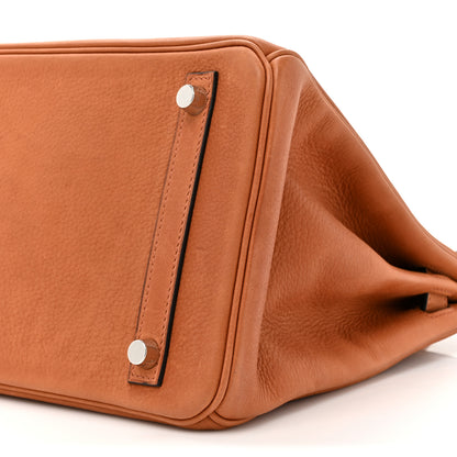 Hermes Taurillon Saddle Birkin 30 Cuivre 9 of 18