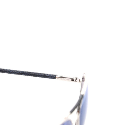 Louis Vuitton Damier Graphite Conspiration Pilote Sunglasses Z0659U 6 of 8