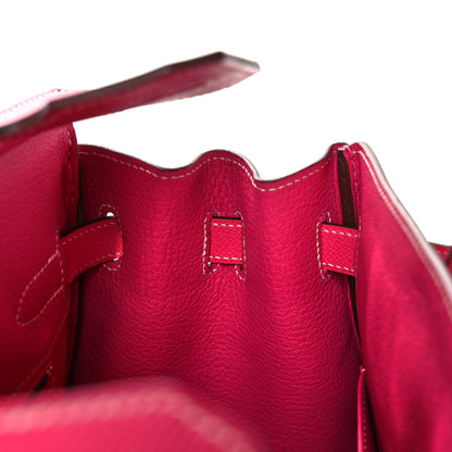 Hermes Epsom Birkin 30 Rose Tyrien 18 of 37