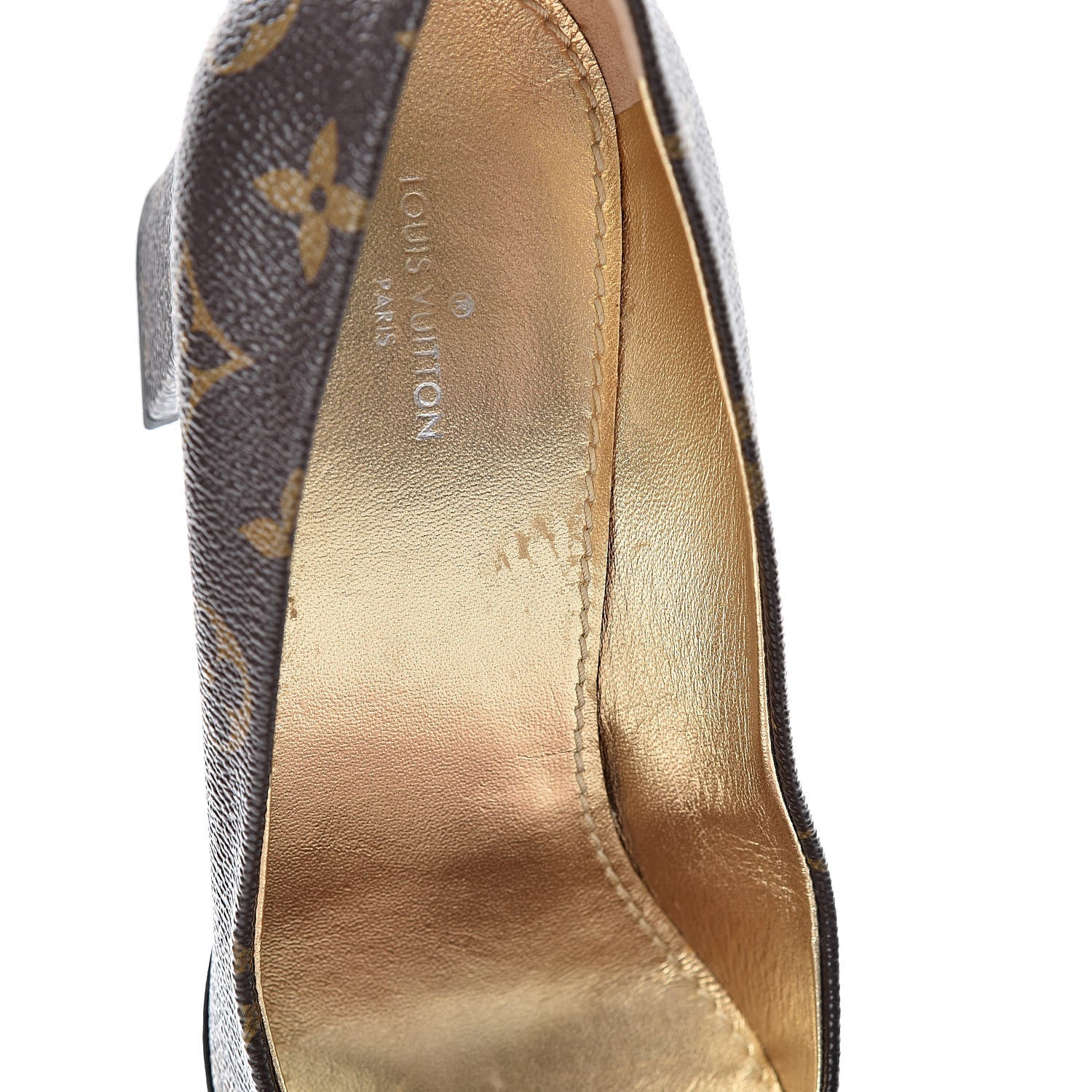 Louis Vuitton Monogram Madeleine Pumps 38 14 of 15