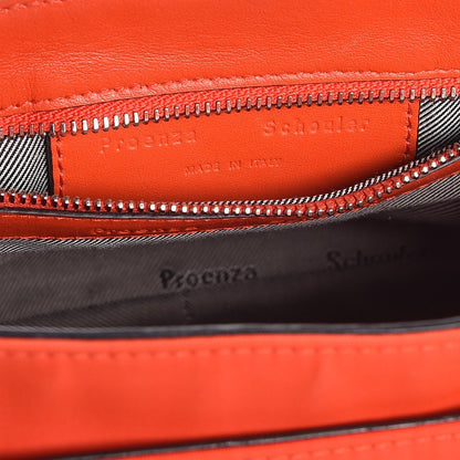 Proenza Schouler Nylon Calfskin PS1 Pouch Messenger Fire Red 6 of 7