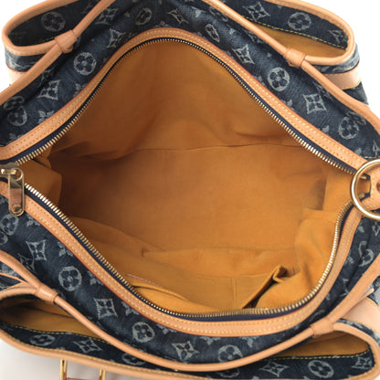 Louis Vuitton Denim Raye Cabas GM 4 of 5