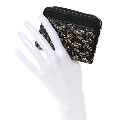 Goyard Goyardine Matignon PM Wallet Black 2 of 7