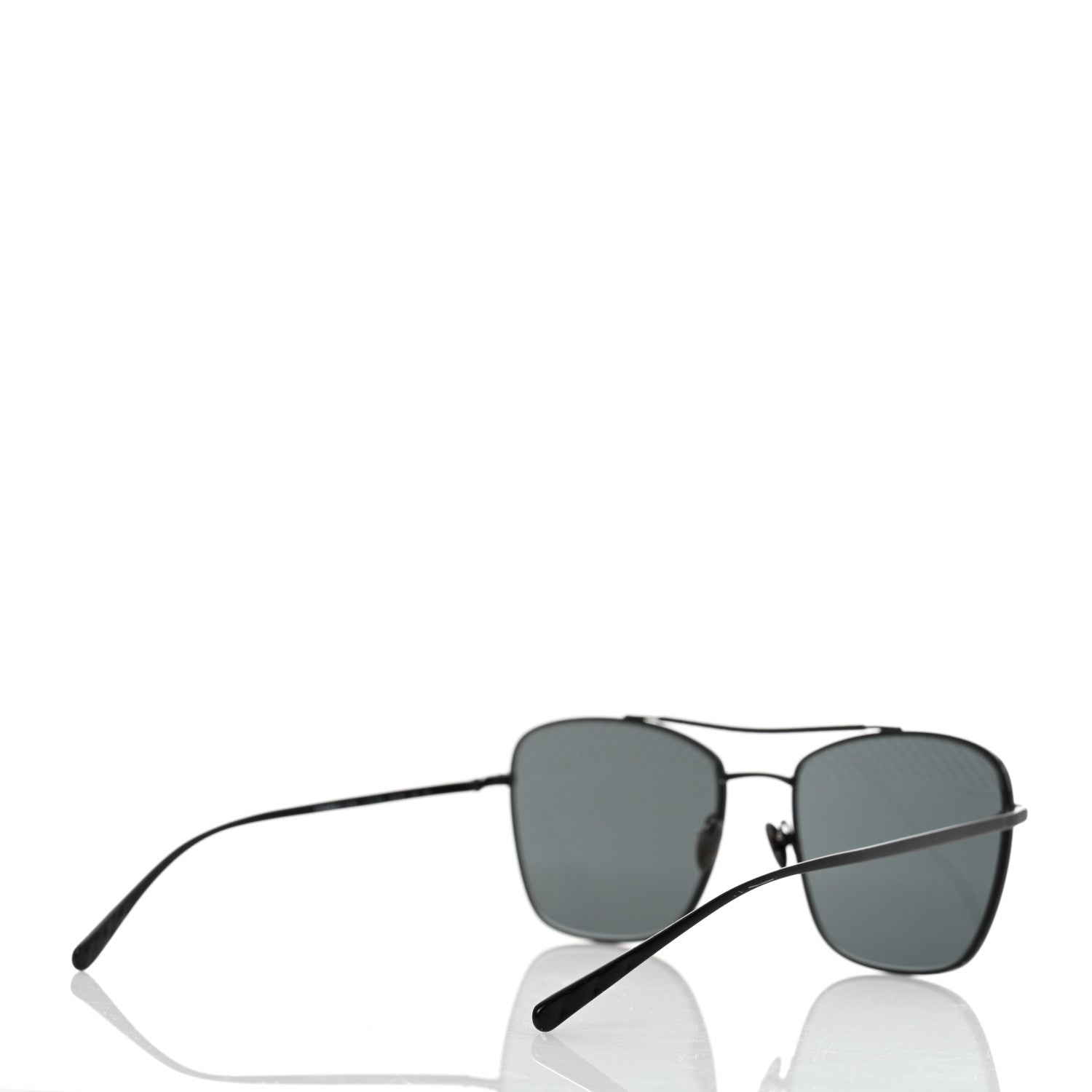 Chanel Metal Pilot Sunglasses 4256 Black 4 of 7