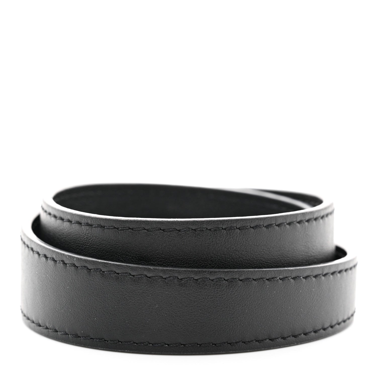 Louis Vuitton Calfskin Shoulder Strap Black 2 of 4