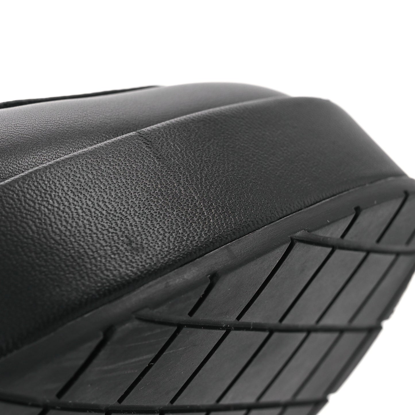 Lambskin Pearl Crystal Quilted CC Loafers 38 Black