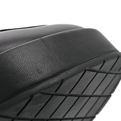 Chanel Lambskin Pearl Crystal Quilted CC Loafers 38 Black 16 of 17