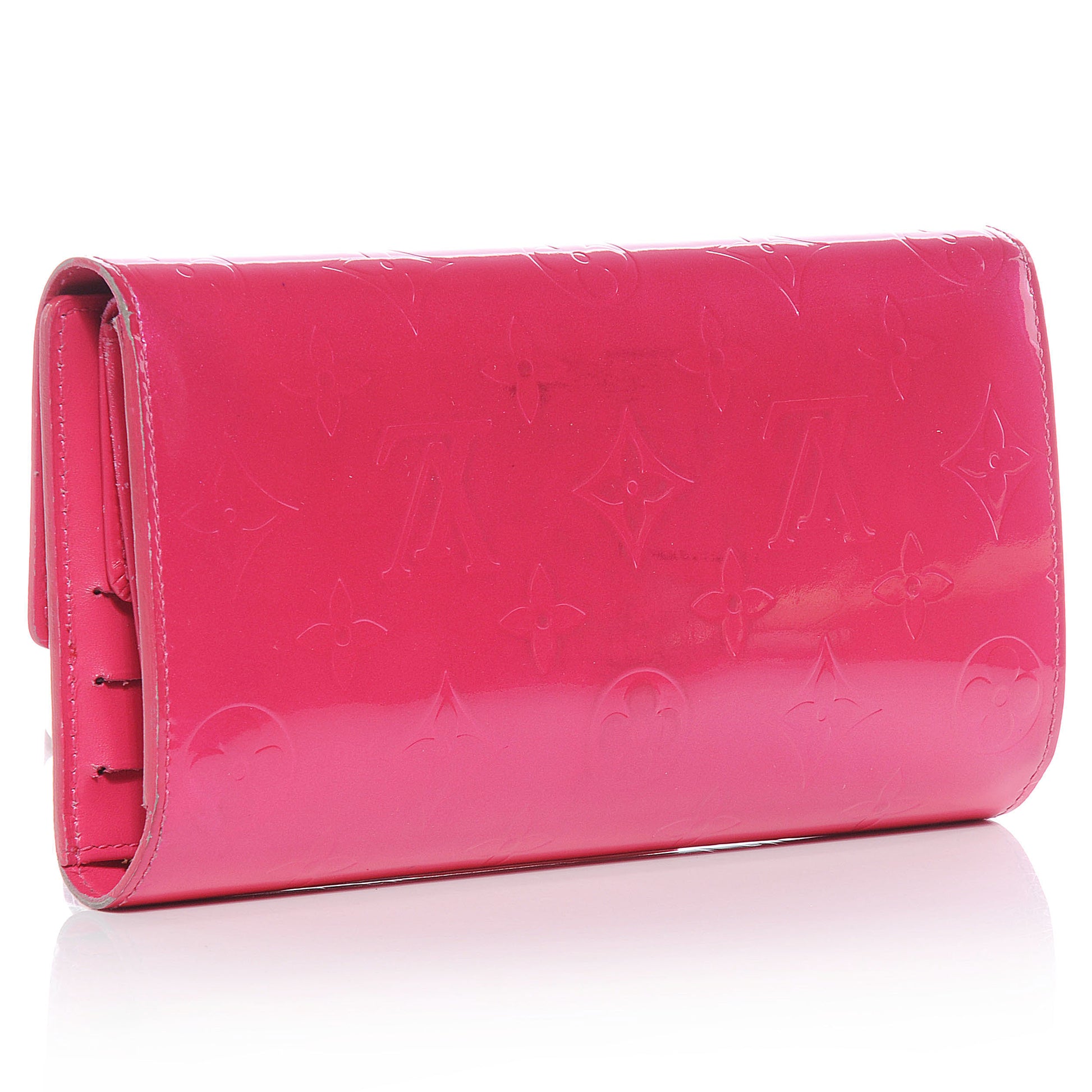 Louis Vuitton Vernis Porte Tresor International Wallet Fuchsia 3 of 8
