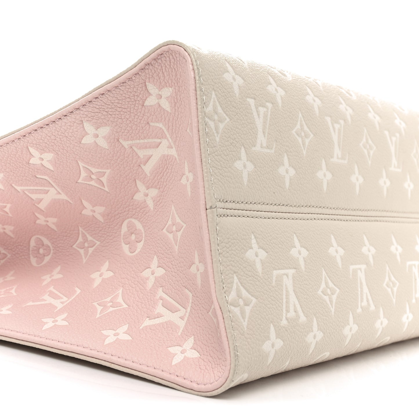 Empreinte Monogram Spring In The City Onthego MM Beige Pink Yellow