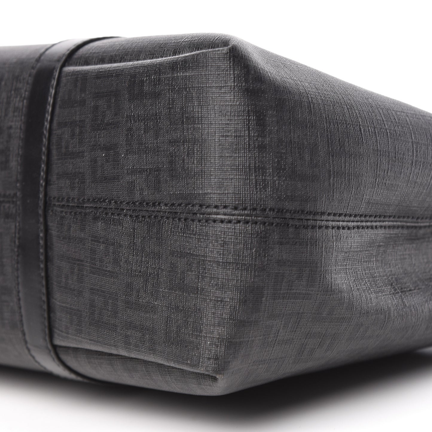 Zucchino Spalmati Vitello Tote Tobacco Black