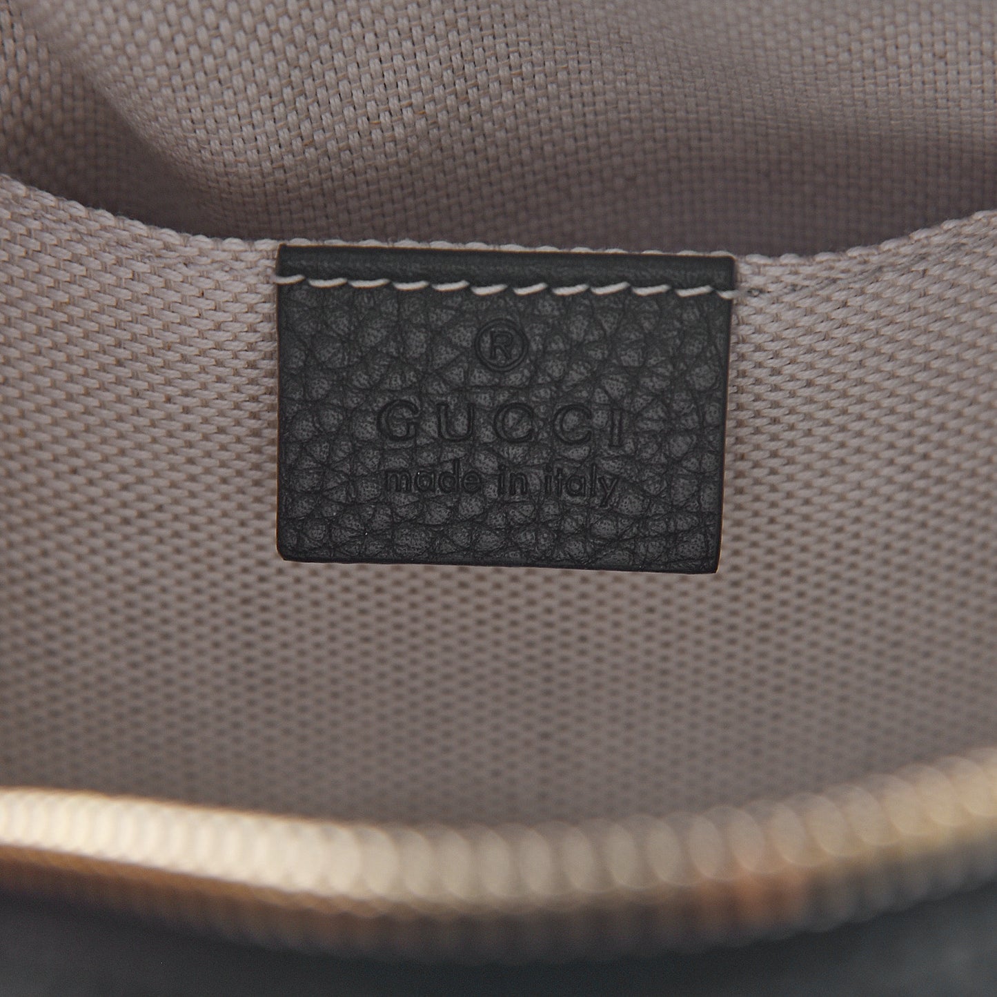 Pebbled Calfskin Small Soho Disco Bag Black