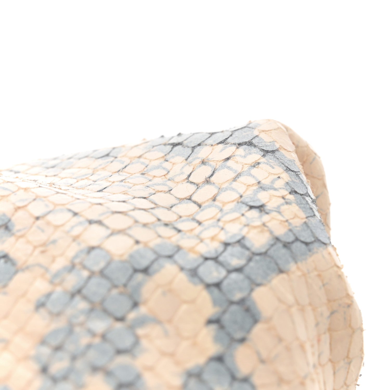 Bottega Veneta Goatskin Python Embossed Teen Pouch Cantaloupe 12 of 12