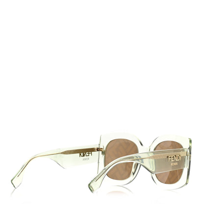 Fendi Acetate FF Sunglasses FF 0436/G/S Green 4 of 7