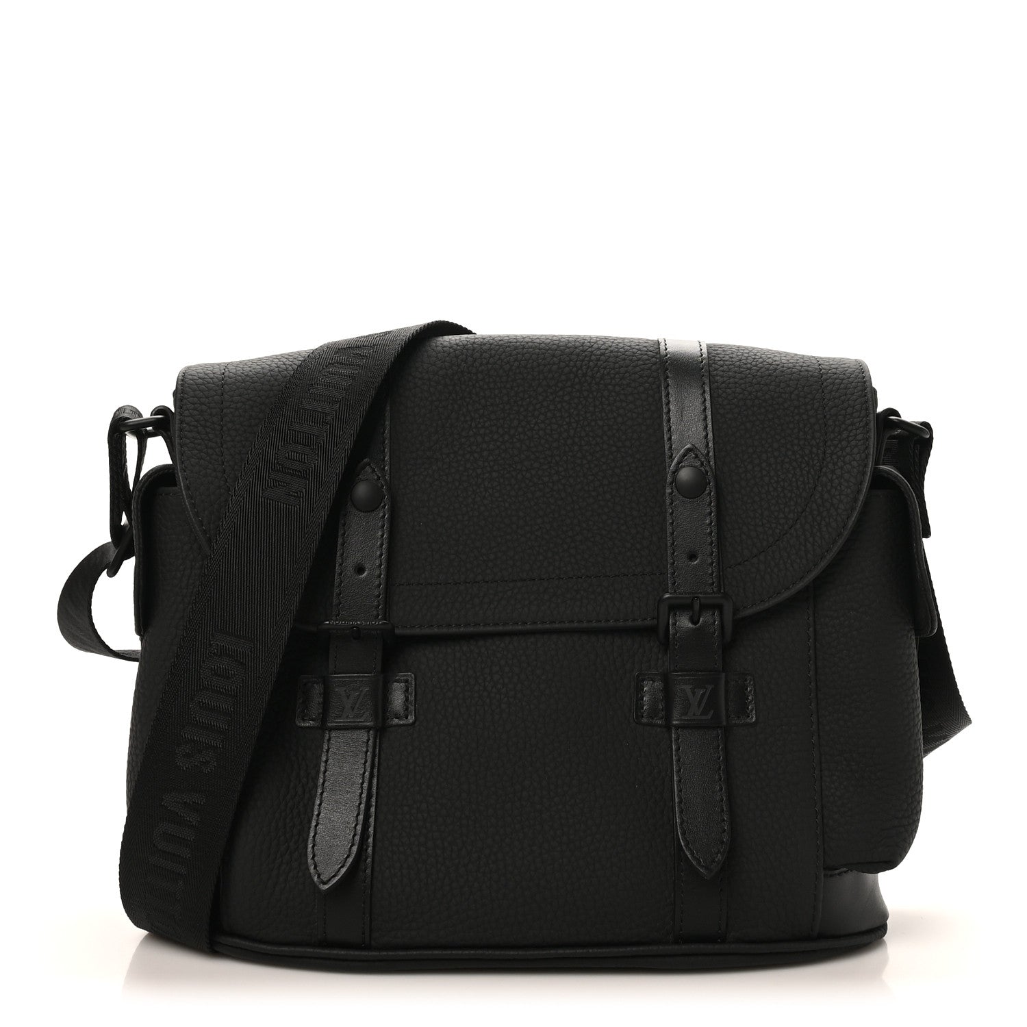 Louis Vuitton Taurillon Christopher Messenger Black 1 of 8