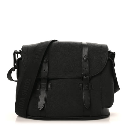 Louis Vuitton Taurillon Christopher Messenger Black 1 of 8