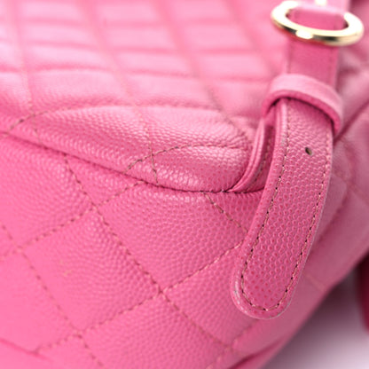 Chanel Caviar Quilted Small CC Day Backpack Pink 10 of 14