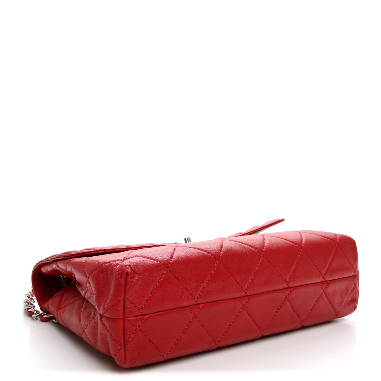 Chanel Calfskin Quilted In the Business Flap Bag Red 4 of 10