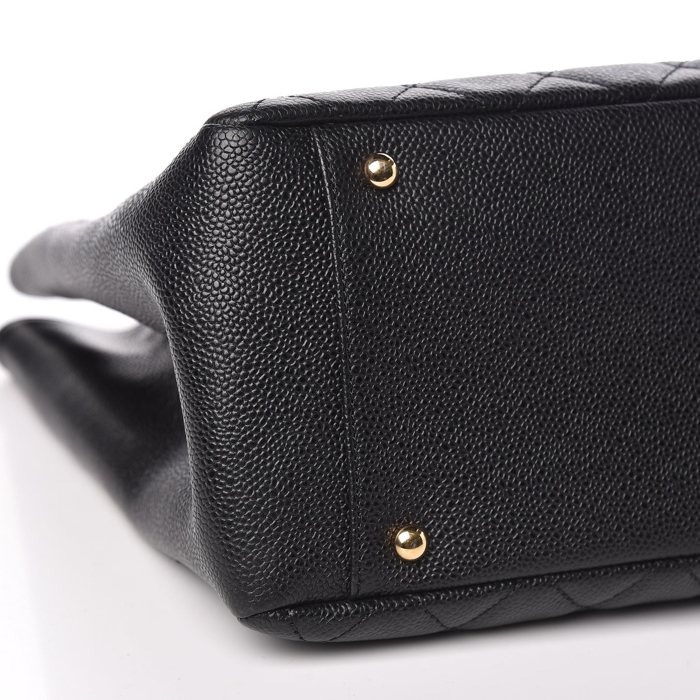 Caviar Quilted XL Grand Shopping Tote GST Black