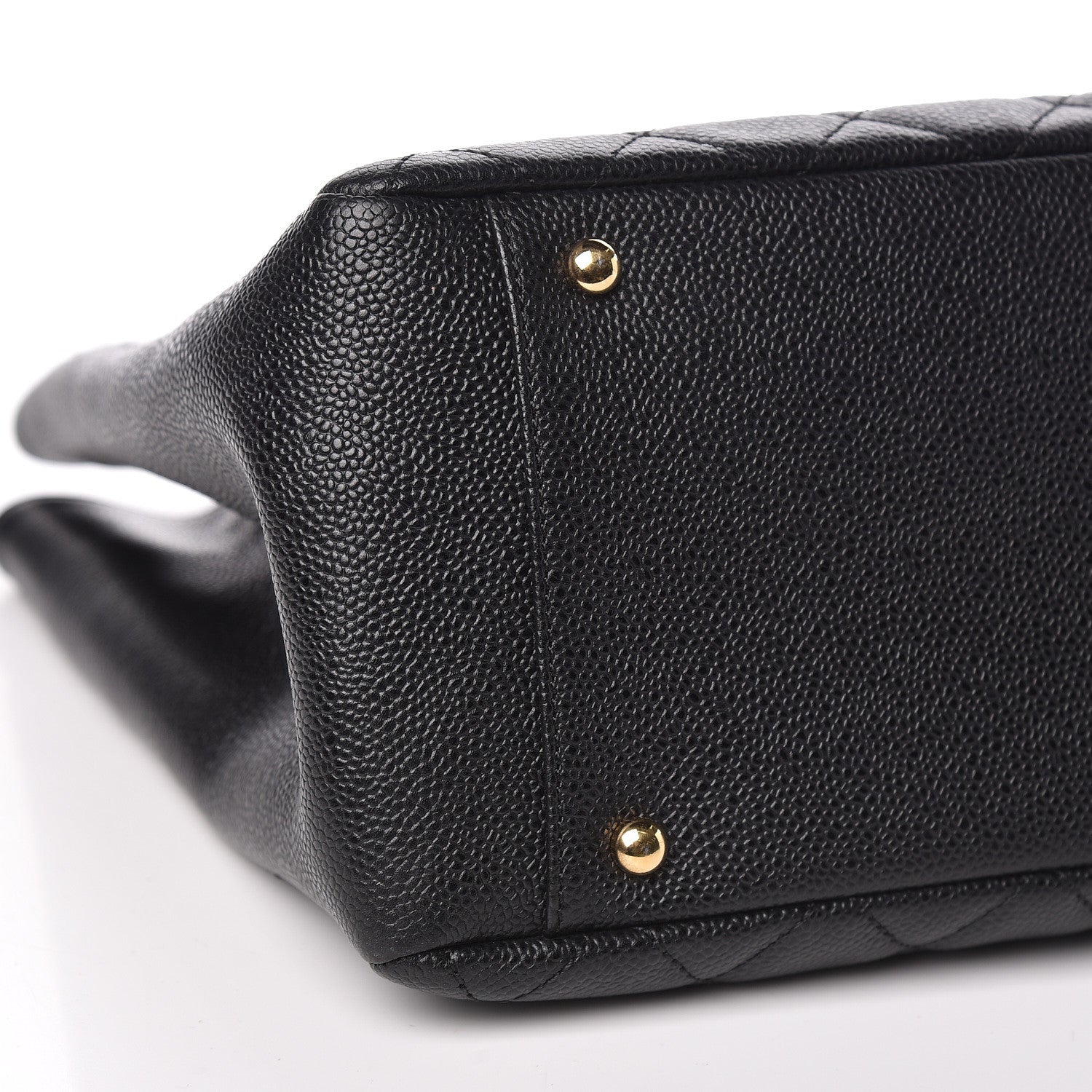 Chanel Caviar Quilted XL Grand Shopping Tote GST Black 8 of 9