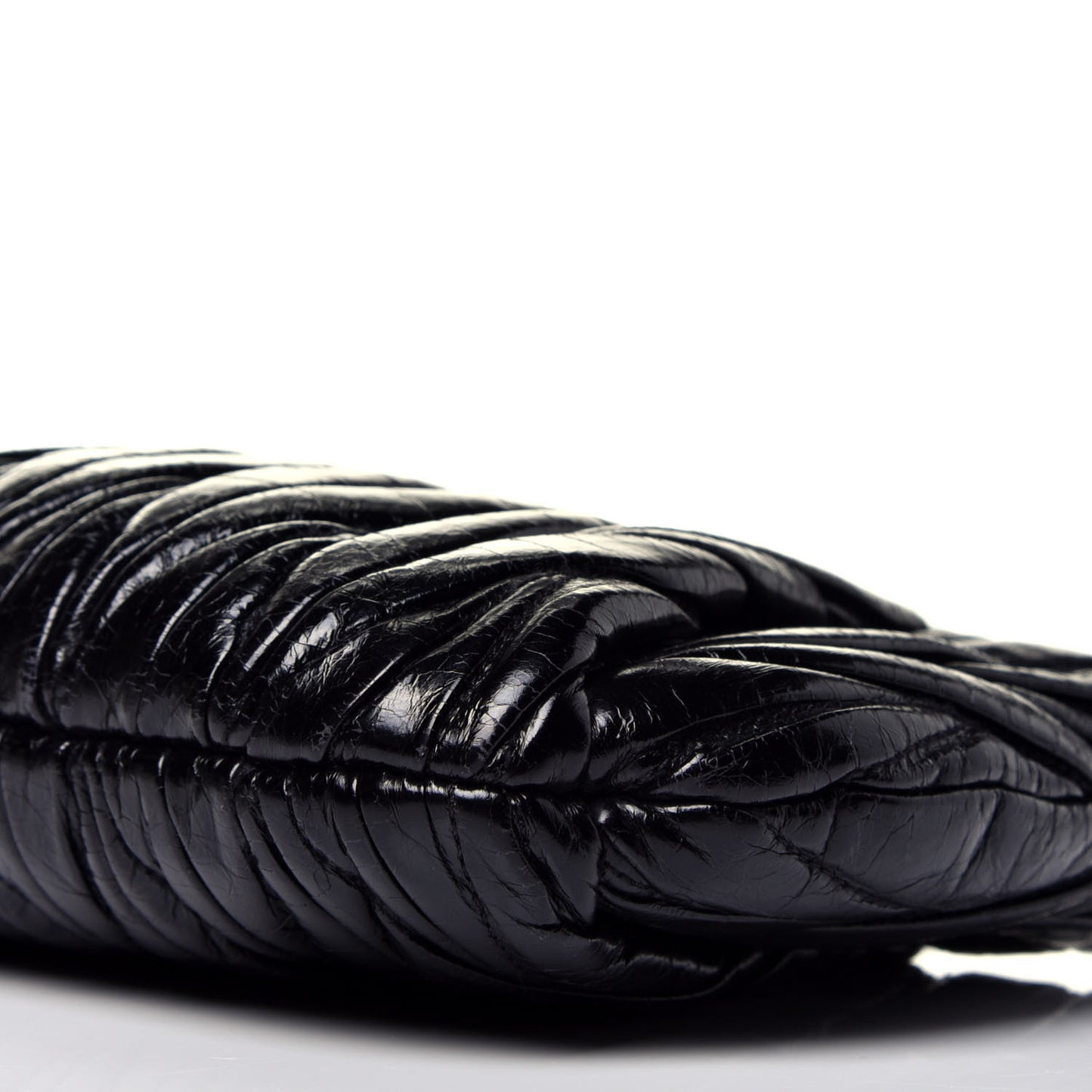 Matelasse Lux Wristlet Clutch Black
