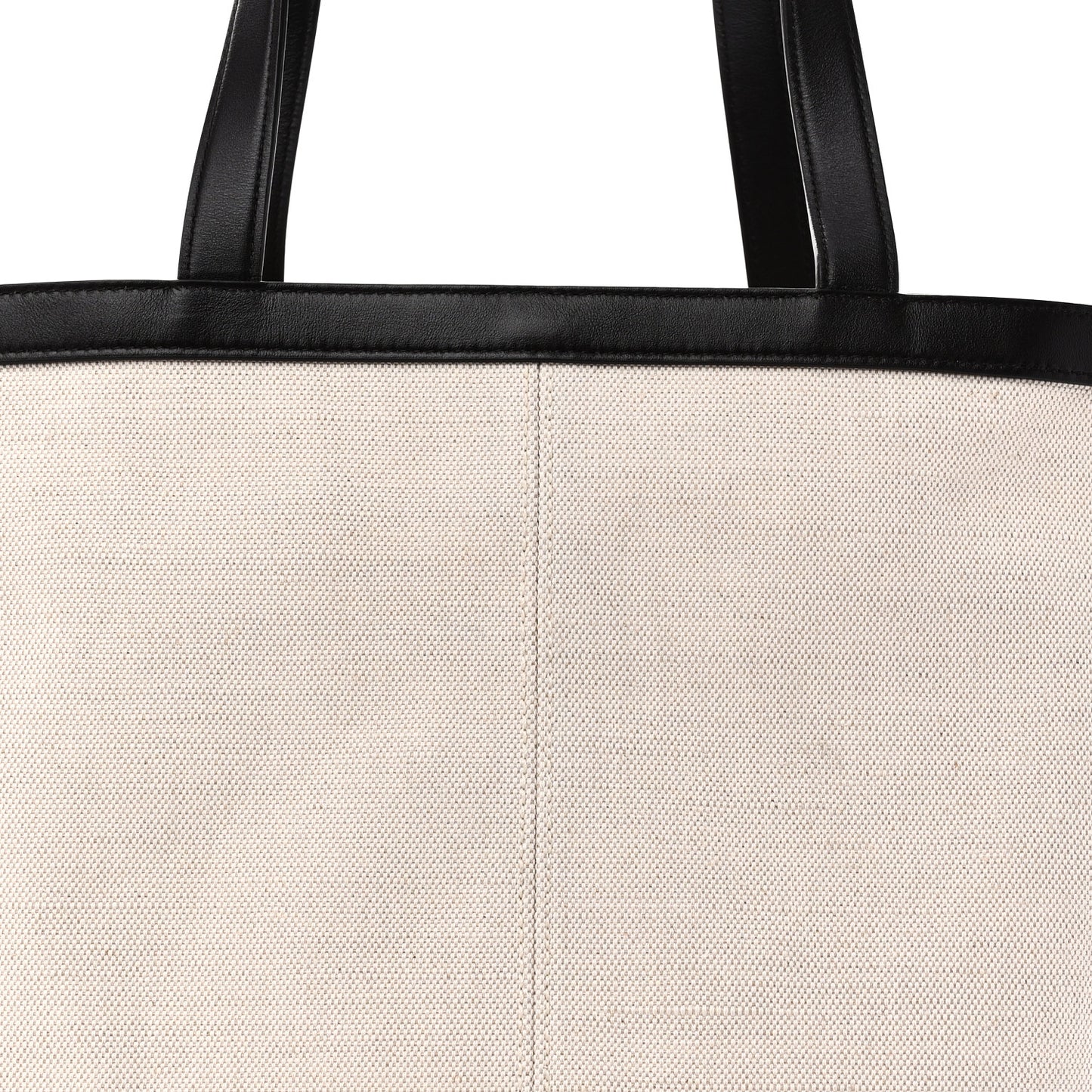 Canvas Mix Nappa Intrecciato Medium Flip Flap Tote Natural Fondant