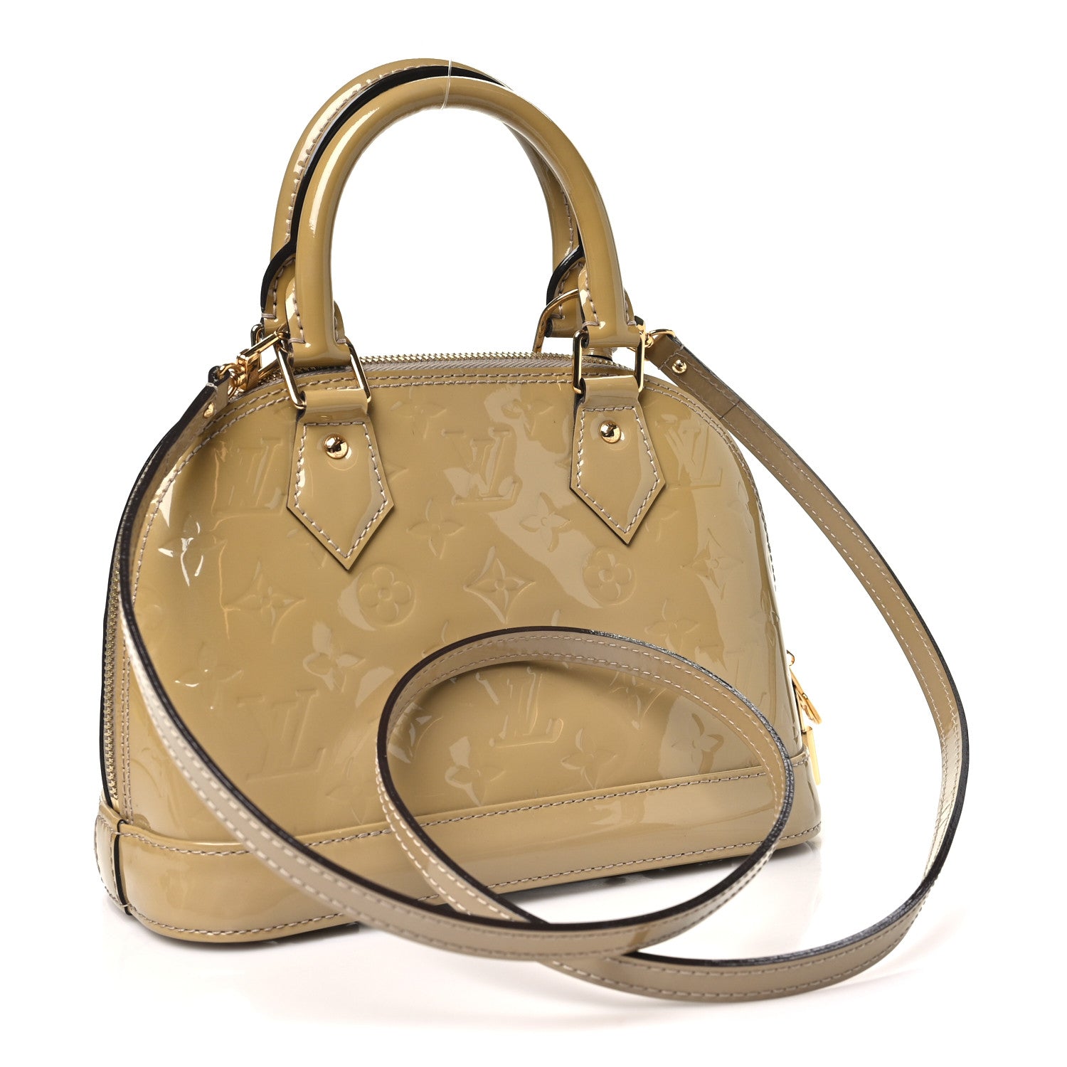 Louis Vuitton Vernis Alma BB Beige Poudre 3 of 9