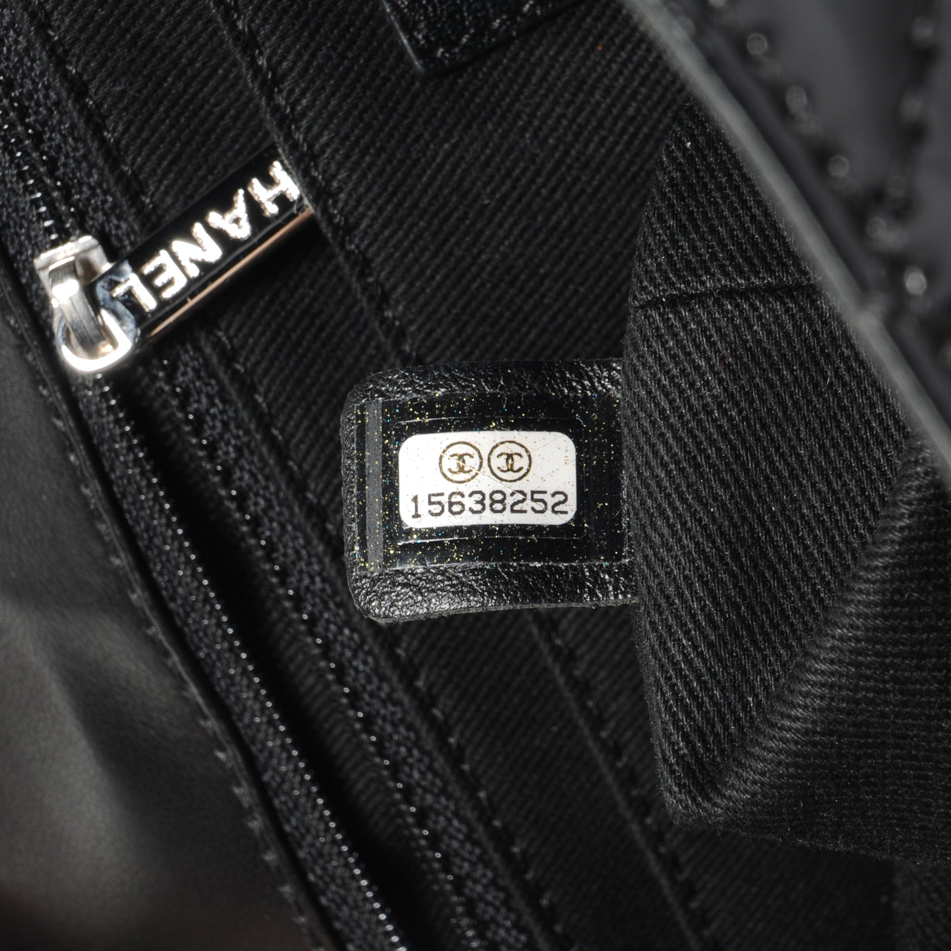 Chanel Vinyl Quilted In the Business Flap Bag Black 8 of 9