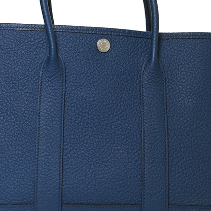 Hermes Vache Country Garden Party 30 TPM Bleu Saphir 6 of 9