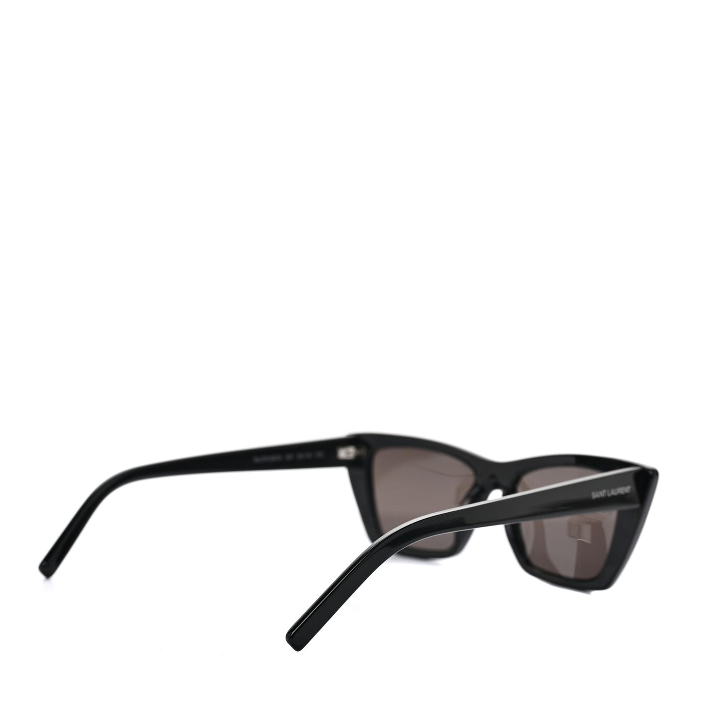 Acetate Mica Cat Eye Sunglasses SL 276 Black
