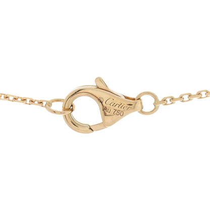 Cartier 18K Yellow Gold Diamond Mother of Pearl XS Amulette de Cartier Pendant Necklace 4 of 5
