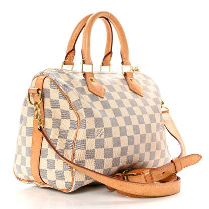 Louis Vuitton Damier Azur Speedy Bandouliere 25 3 of 11