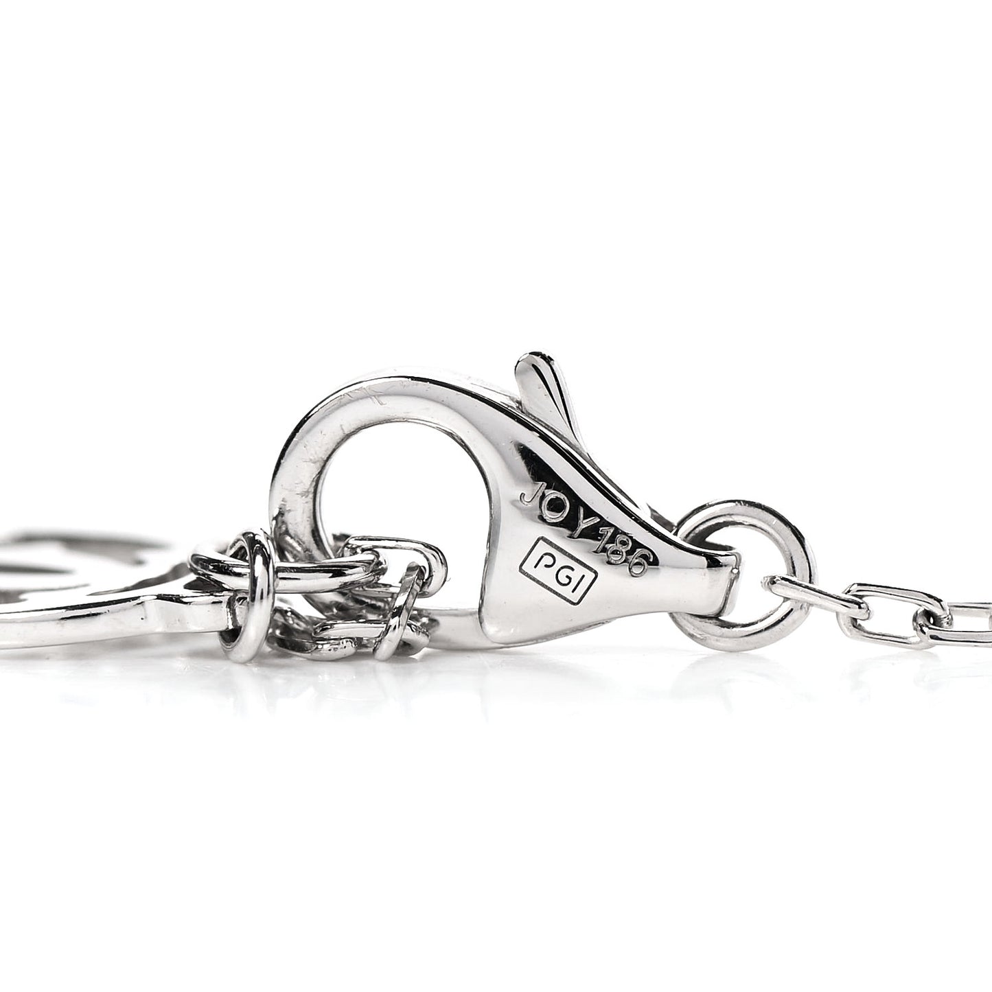 18K White Gold Diamond XS D'Amour Pendant Necklace