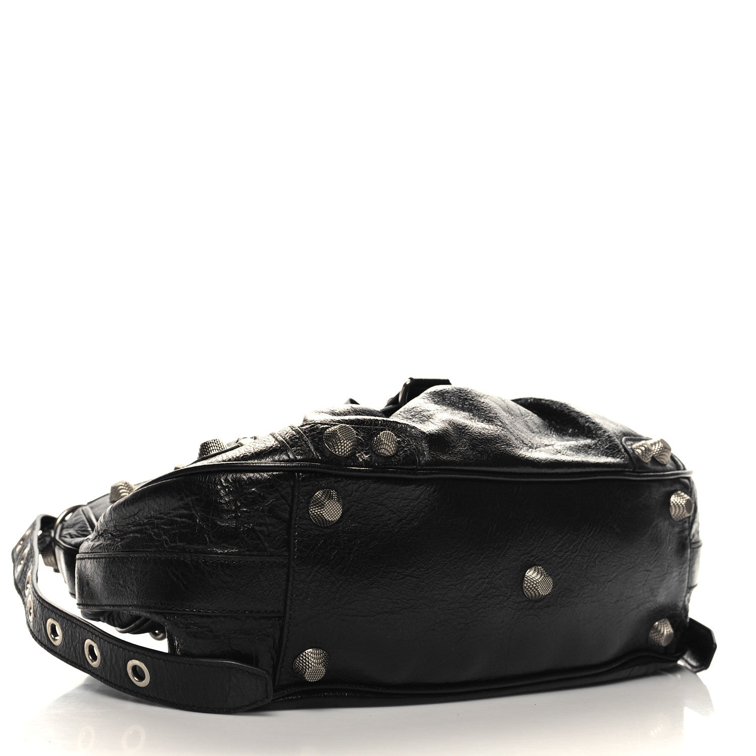 Balenciaga Agneau Arena Medium Le Cagole Shoulder Bag Black 6 of 13