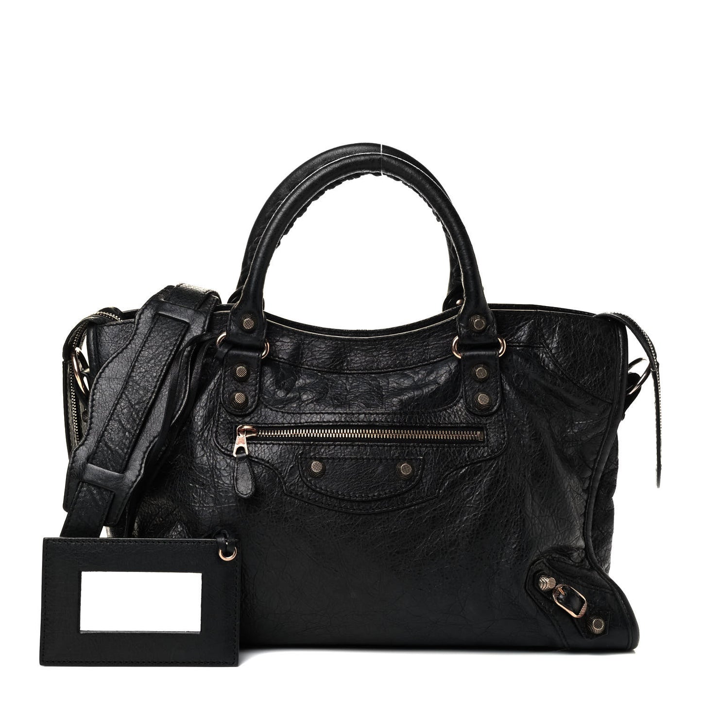 Agneau Giant 12 Gold Hardware City Black