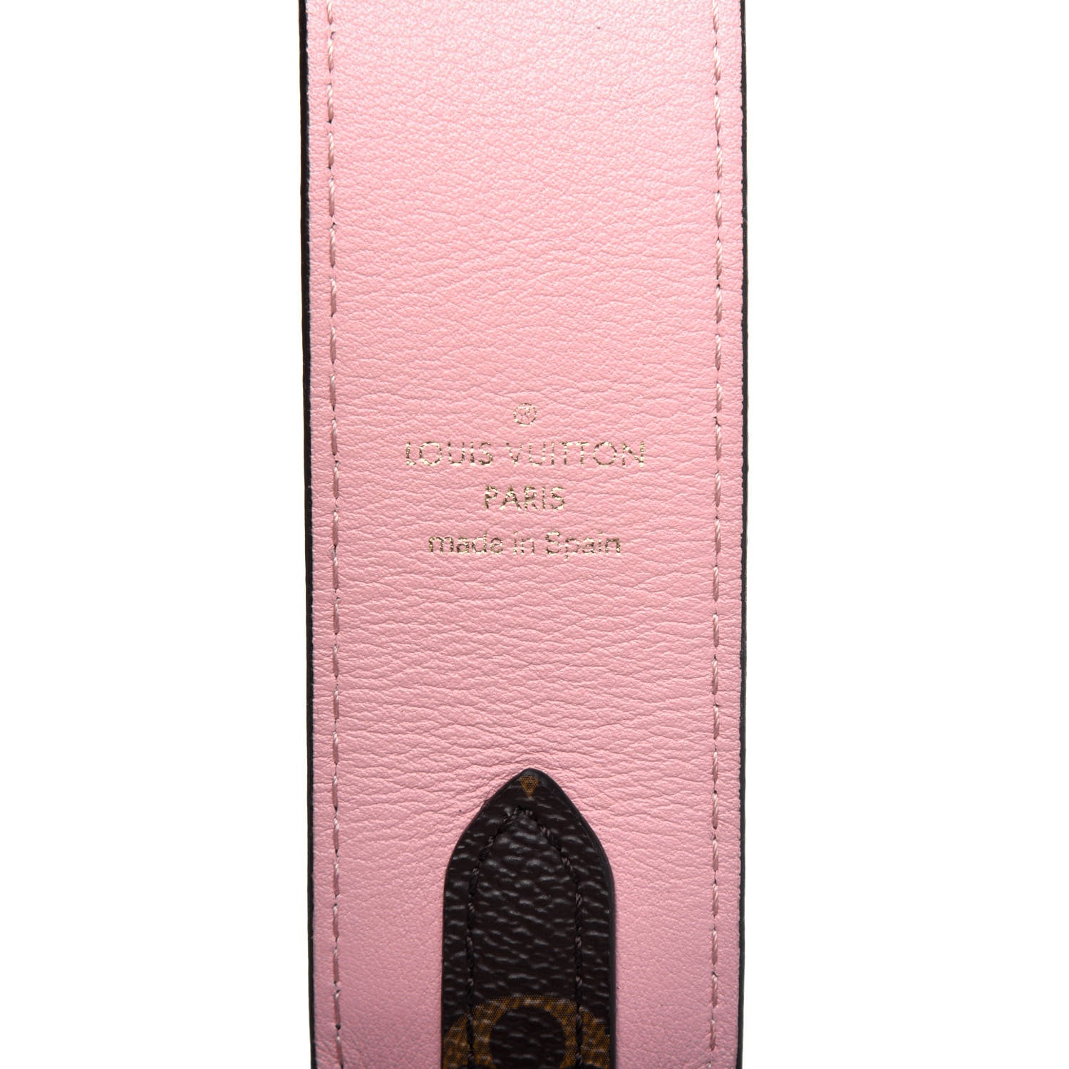 Louis Vuitton Monogram Bandouliere Shoulder Strap Rose Poudre 3 of 4