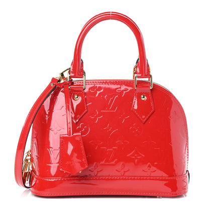 Louis Vuitton Vernis Alma BB Cherry 1 of 9