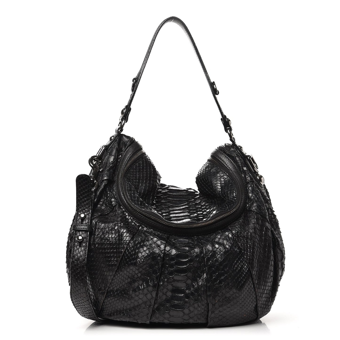 Python Icon Bit Shoulder Bag Black