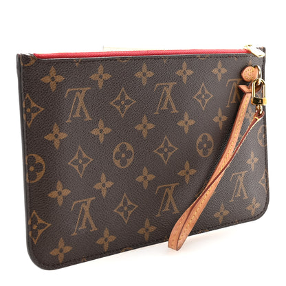 Louis Vuitton Monogram Neverfull MM GM Pochette Cherry 3 of 6