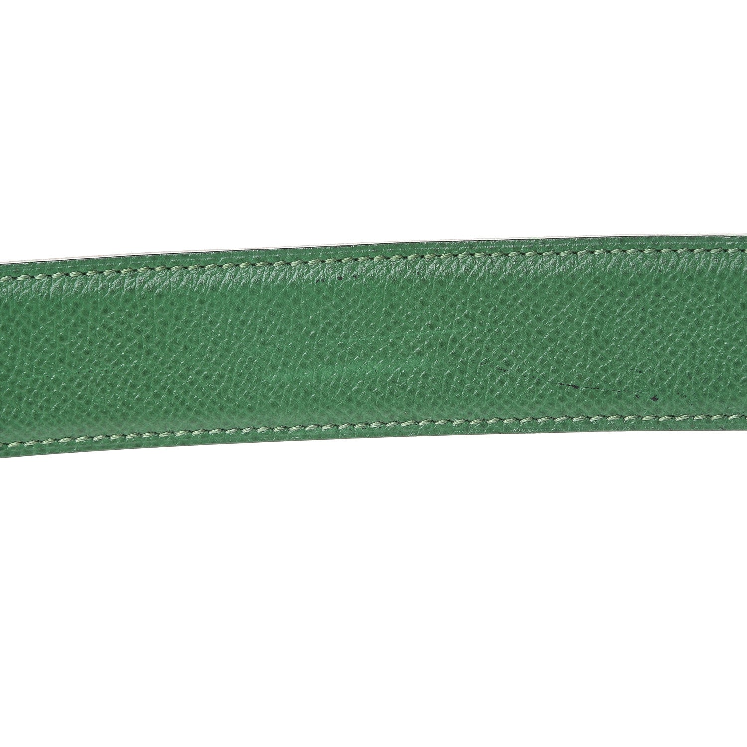 Hermes Courchevel 32mm Belt Strap 70 Gold Vert Clair 10 of 11