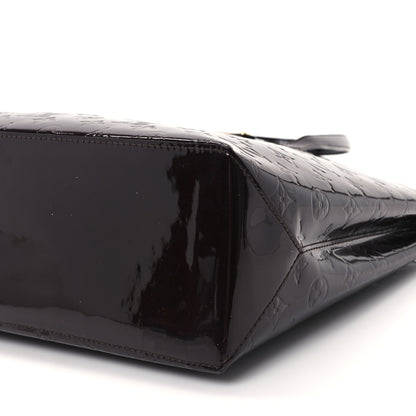 Louis Vuitton Vernis Wilshire GM Amarante 9 of 9