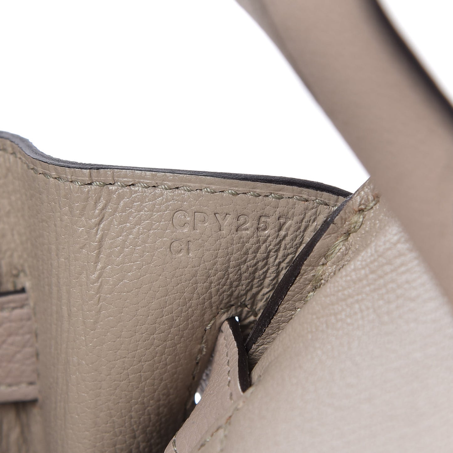 Togo Birkin 30 Gris Tourterelle