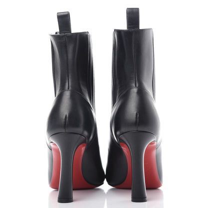 Christian Louboutin Calfskin Shine Me In The 90s 85 Ankle Boots 39.5 Black 7 of 9