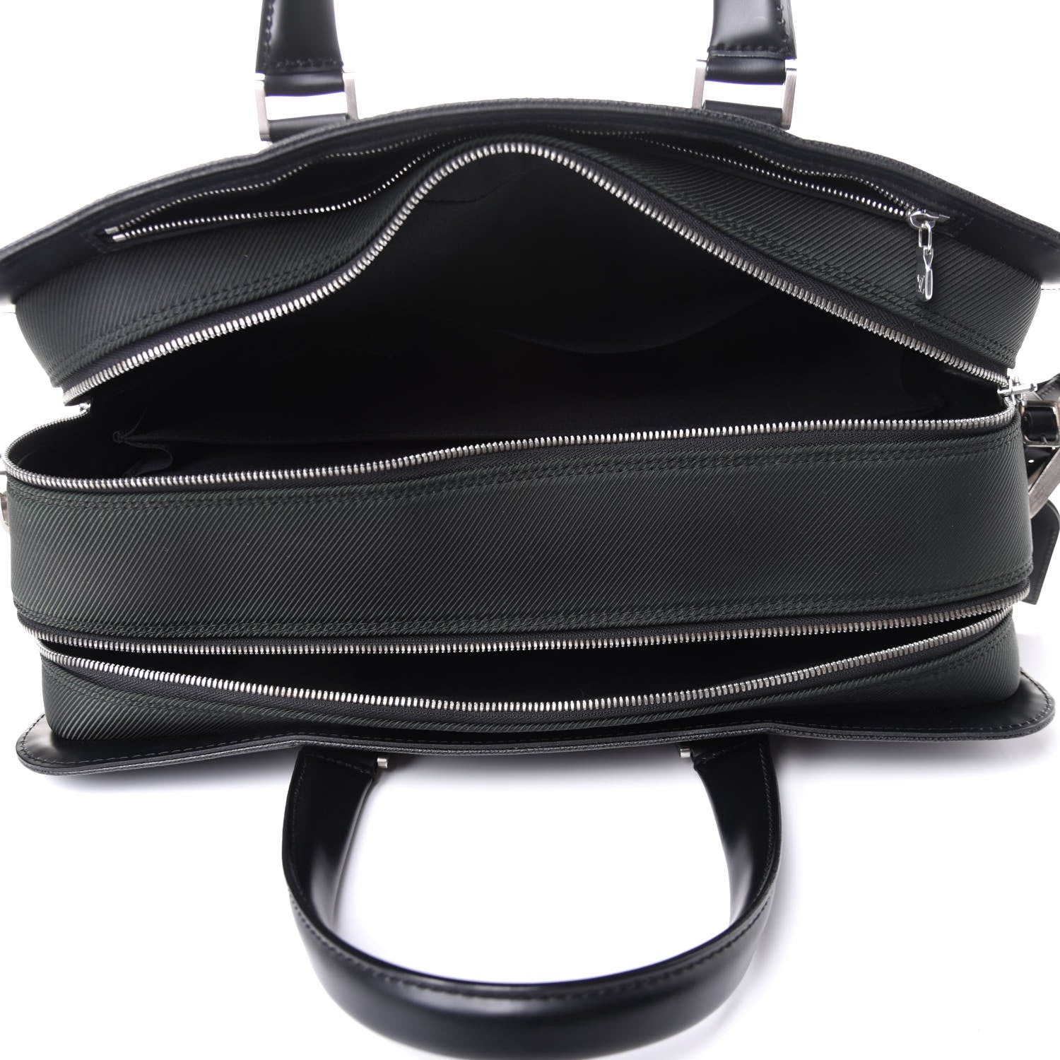 Louis Vuitton Taiga Briefcase Black 6 of 14