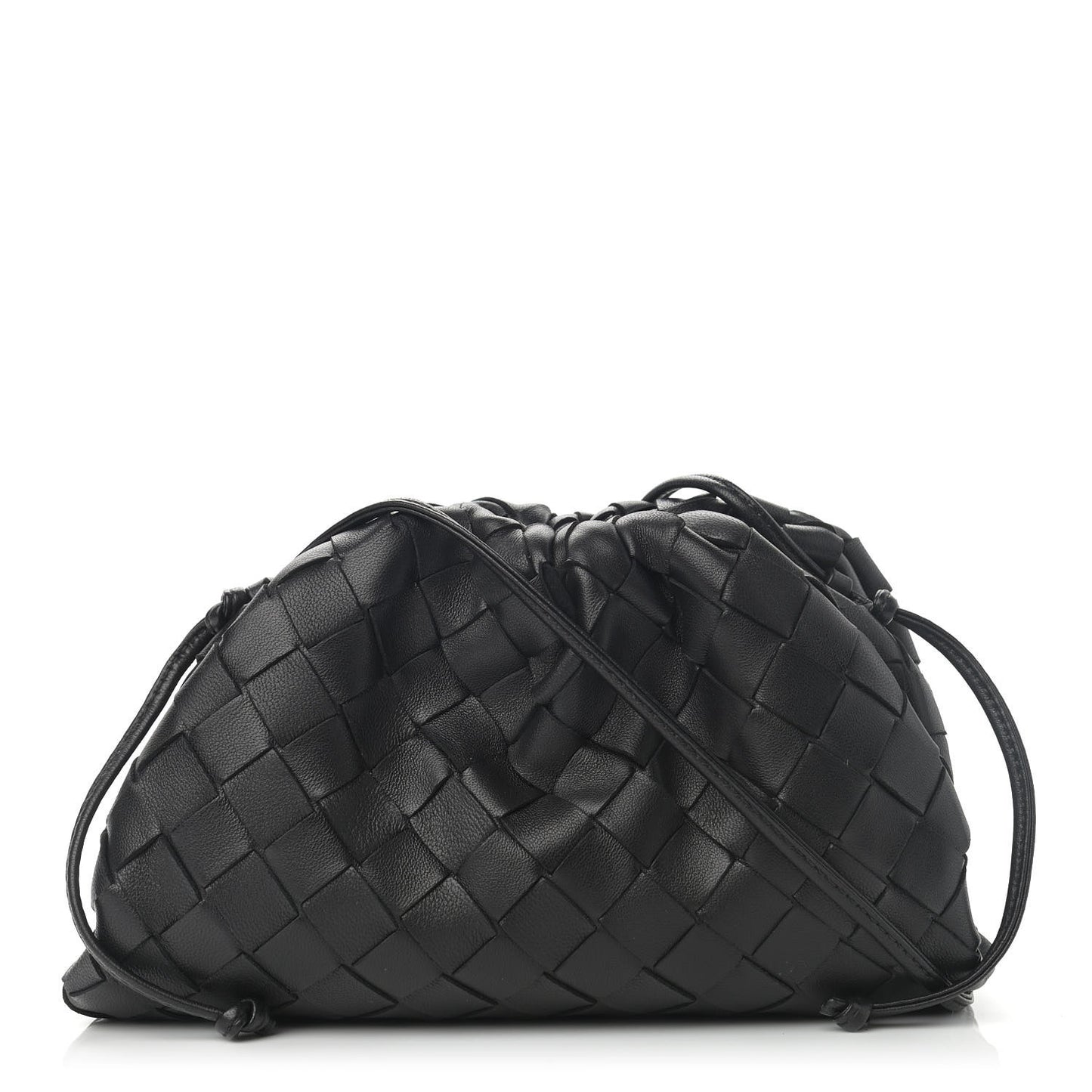 Nappa Intrecciato The Mini Pouch Black