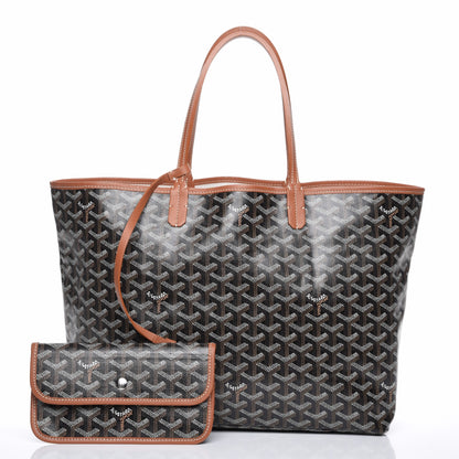 Goyard Goyardine Saint Louis PM Black Gold 1 of 9