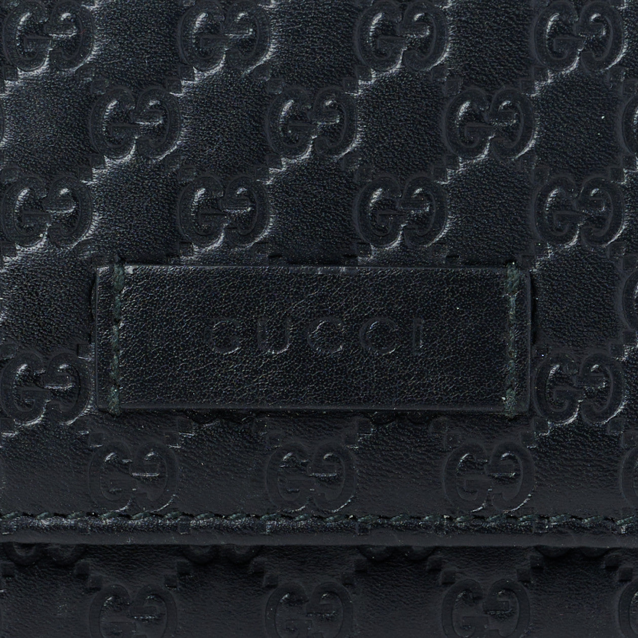 Microguccissima Card Case Black